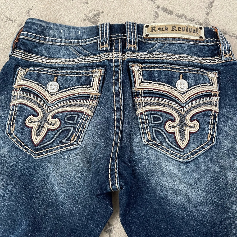 Rock Revival skinny jeans. Size 26